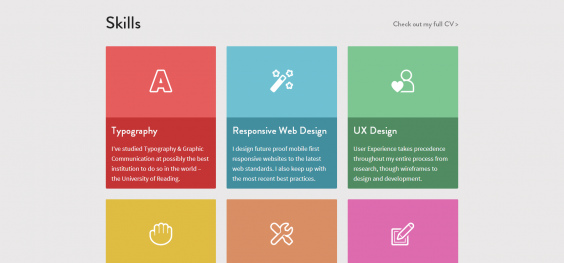 Flat UI Web Design