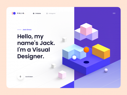 Creating an online portfolio to showcase your work for designers and freelancers